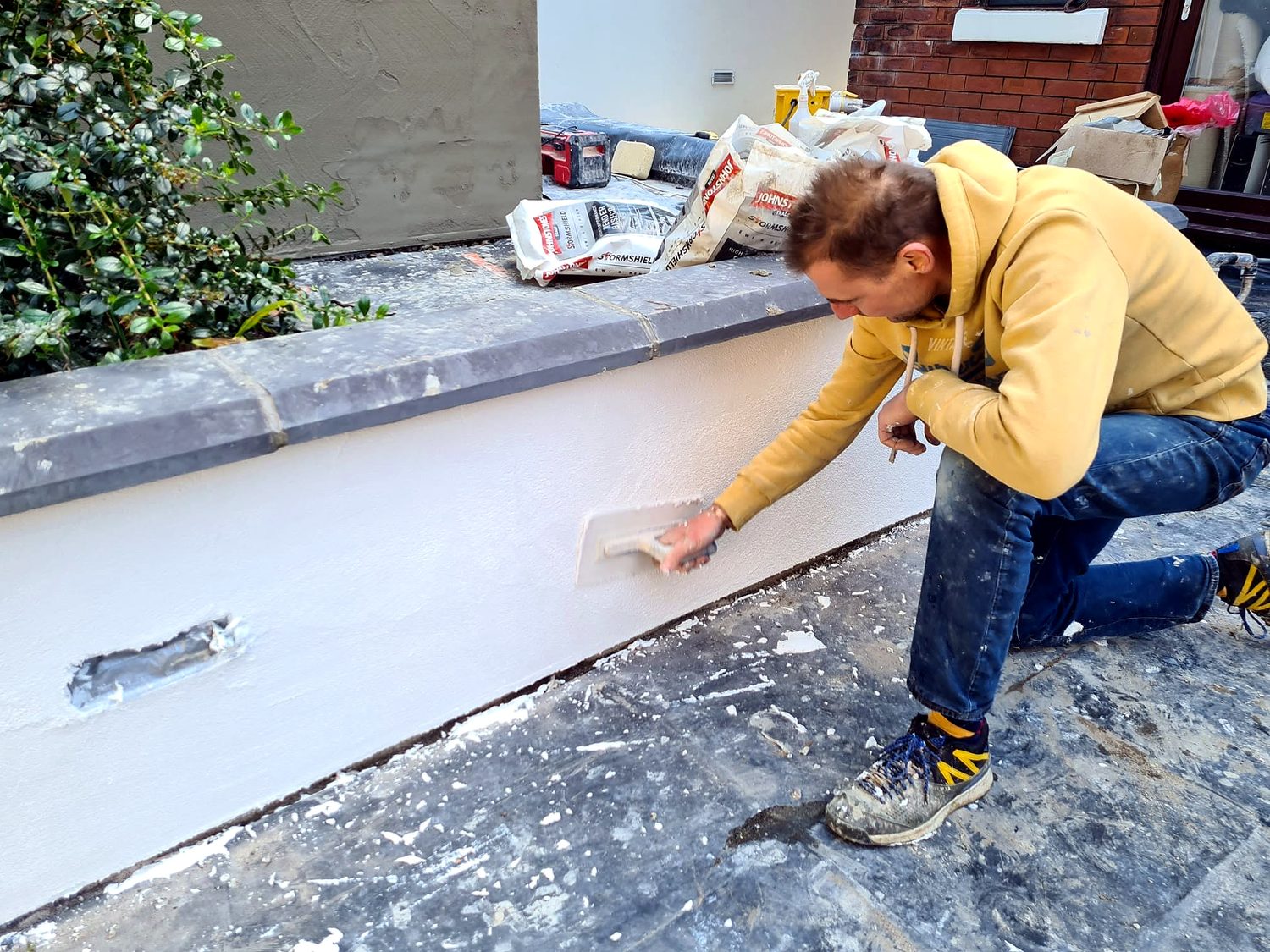 Silicone render · finishing coat